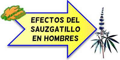 sauzgatillo efectos en hombre