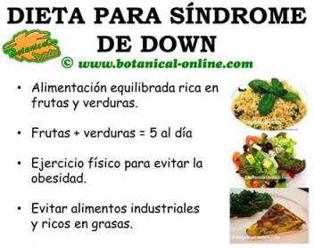 dieta sindrome down alimentacion