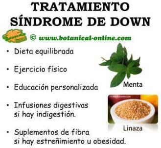 tratamiento natural con plantas y suplementos para el sindrome de down