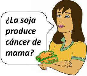 soja para el cancer de mama y utero