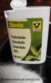 polvo de estevia