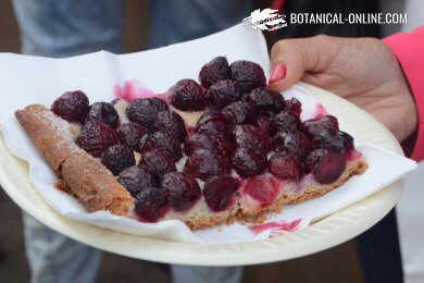 Foto de pastel de cerezas 