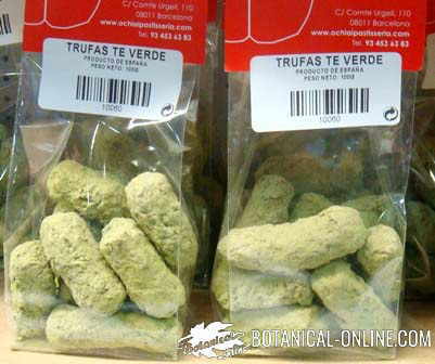 trufas te mactha te verde