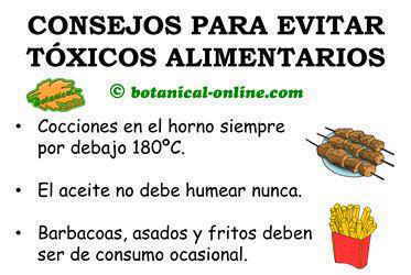 toxicos de los alimentos