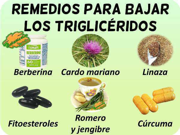 trigliceridos altos tratamiento natural para bajar