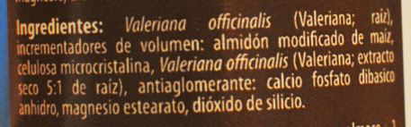 valeriana suplemento medicamento