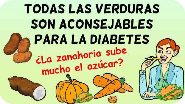 verduras diabetes