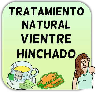 tratamiento natural barriga hinchada vientre hinchado