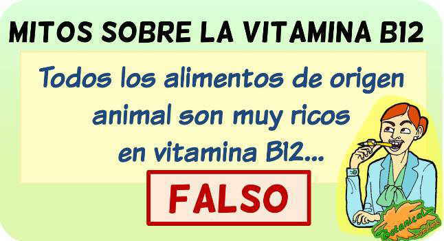 mitos vitamina b12 vegetarianos todos los alimentos ricos omnivoros