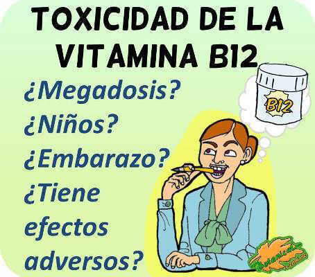 toxicidad de la vitamina b12