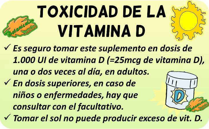 vitamina d toxicidad