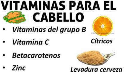 vitaminas cabello