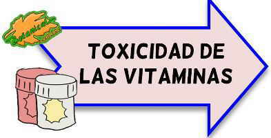 toxicidad de las vitaminas