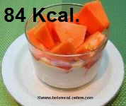 yogur con papaya