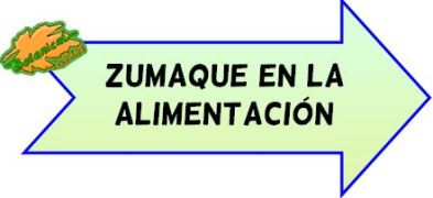 zumaque en la alimentación