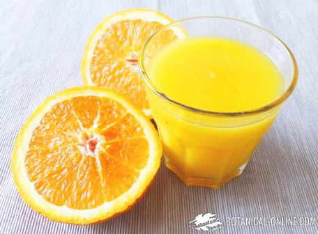 zumo naranja casero natural